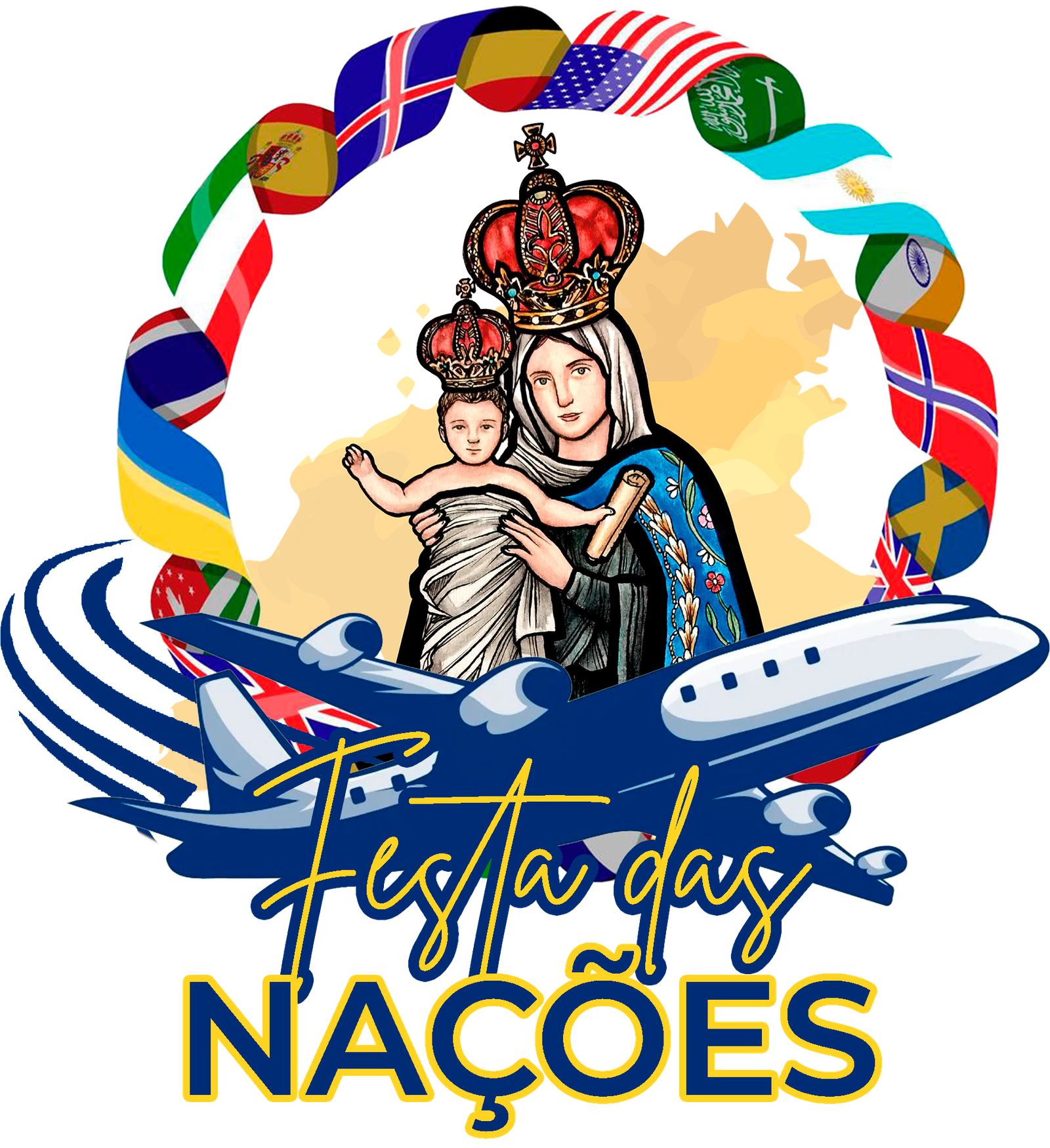 Logo Festa das Nações